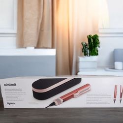 6587811 Dyson Airstrait straightener strawberry bronze blush pink 