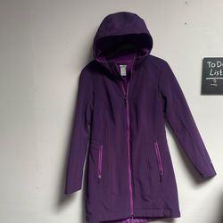 Ladies S/P Champion Purple Ski Jacket with Hood