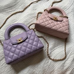 Used leather bag