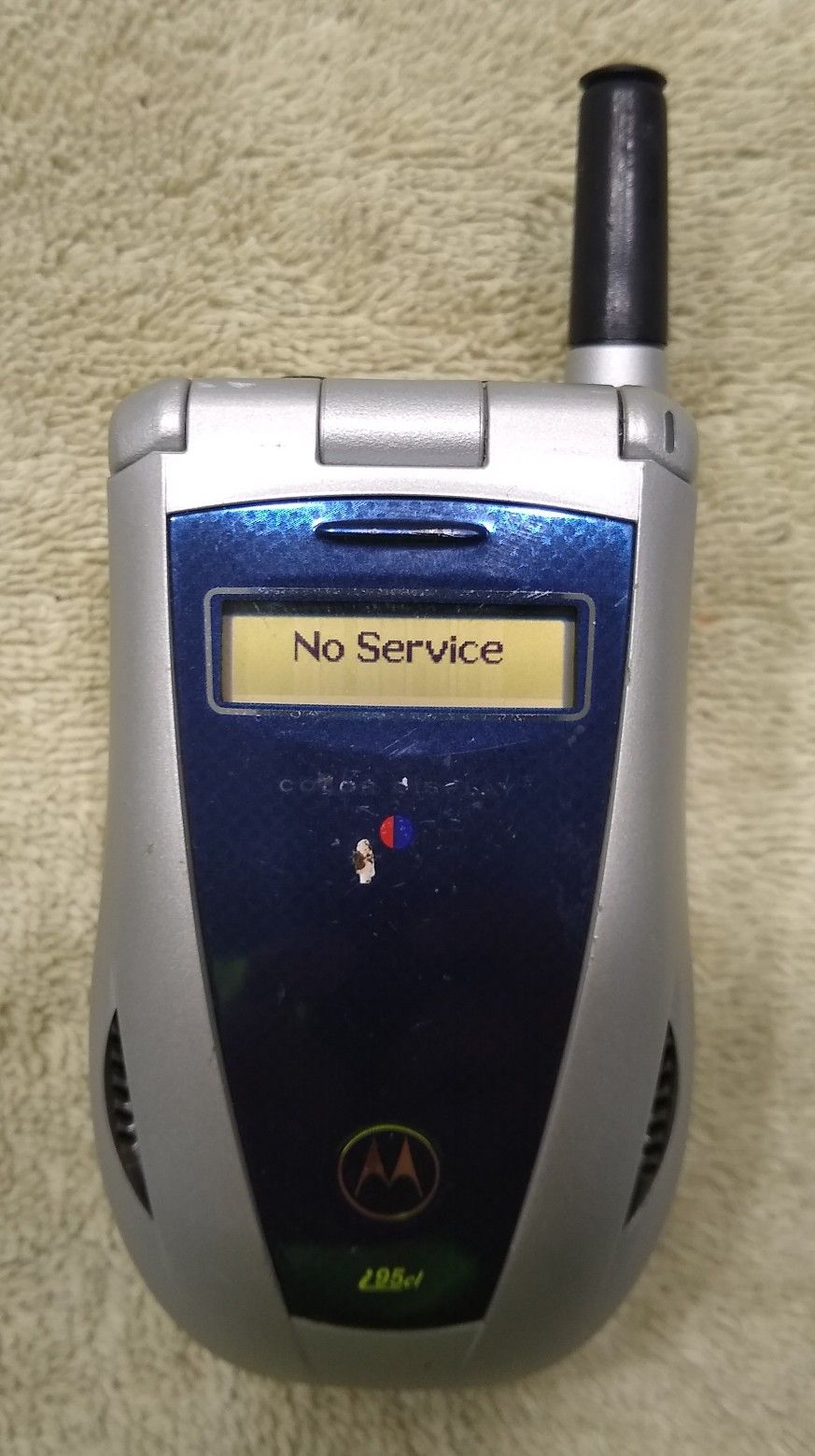 Motorola i95cl (Nextel) Rare Collectors Cellphone, Working With Charger