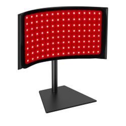 Terapia de luz roja para cara y cuerpo, soporte 3 en 1/estera/cinturón extraíble 660 NM y 850 NM, dispositivo de panel de terapia de luz roja infrarro