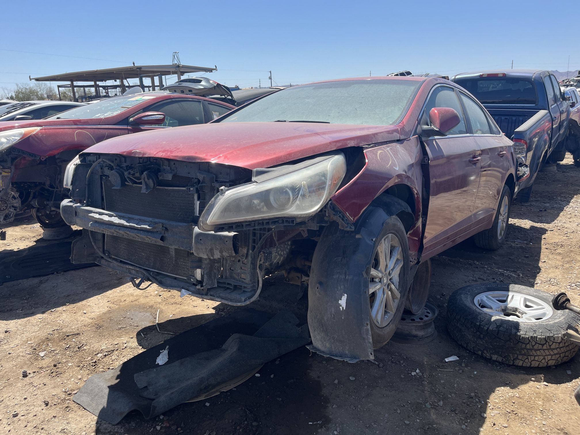 PARTS ONLY 2016 Hyundai Sonata