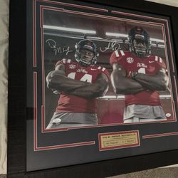 Dk Metcalf A.J. brown Double Auto     JSA Certified 