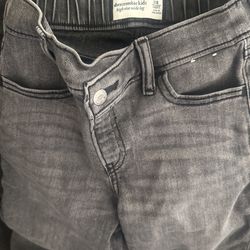 Girls Abercrombie Kids High Rise Wide Leg Jeans Size 7/8