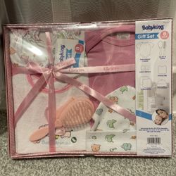 Brand New Baby Girl 8-Piece Gift Set
