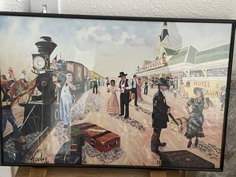 Vintage Holley Poster Picture Ramada Express Laughlin NV