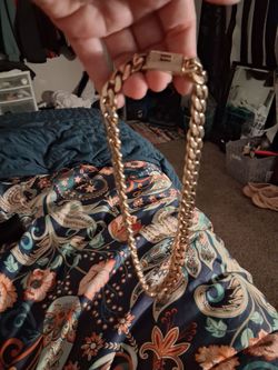 Gold plated chain