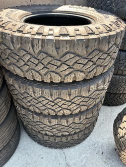 285 75 18 Goodyear I'm selling this set of tires with 80% life left on all 4