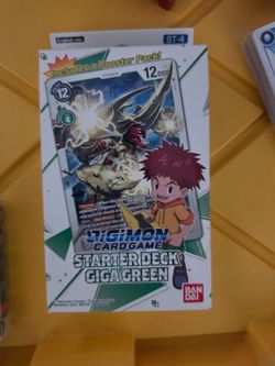 Digimon starter deck giga green
