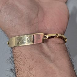 10k Real Yellow Gold Bracelet 