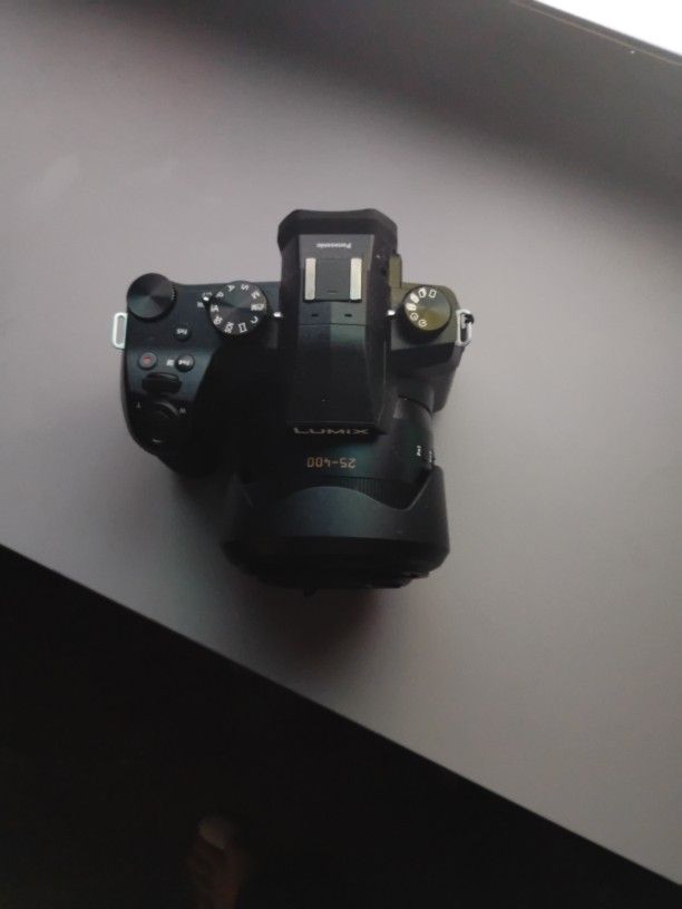 Black Lumix Digital Camera