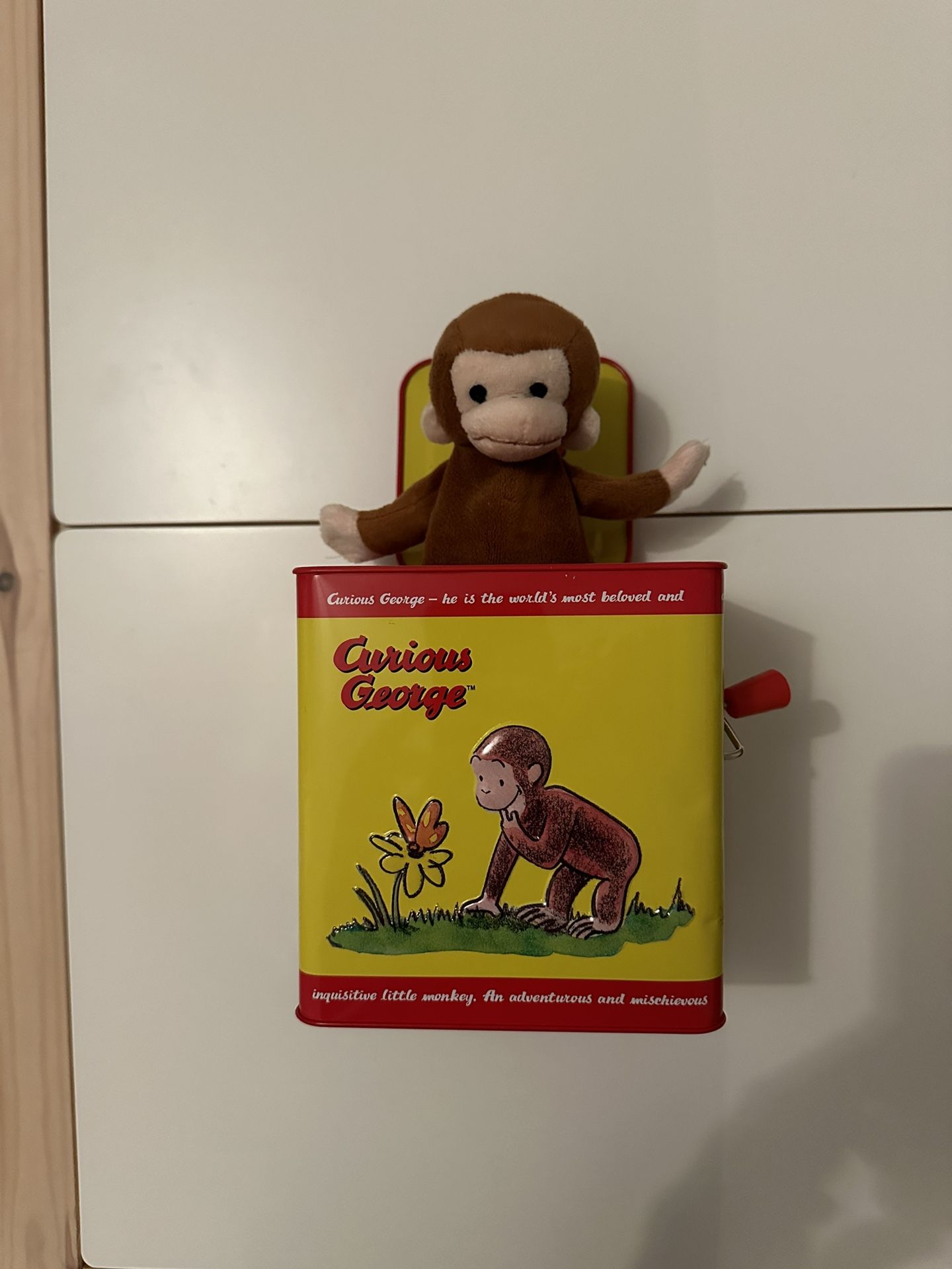 Curious George Pop Up Toy