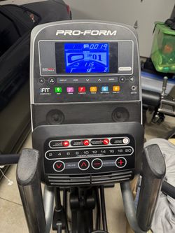 Pro-Form Elliptical Machine with iFit 9.0 ET