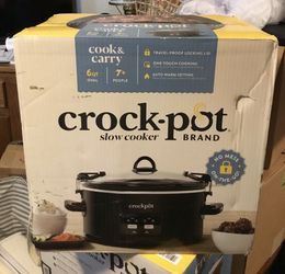 Crock-pot Cook& Carry 6 QT Slow Cooker