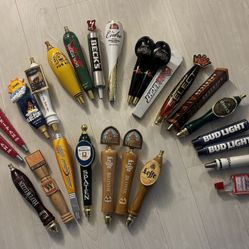 Assorted Tap Handles Rare Find 