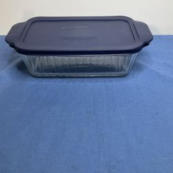 Vintage PYREX 9x5x3 Glass Ovenware 215-B Bread Meat Loaf Clear USA