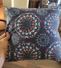 July 4th Outdoor Throw Pillows