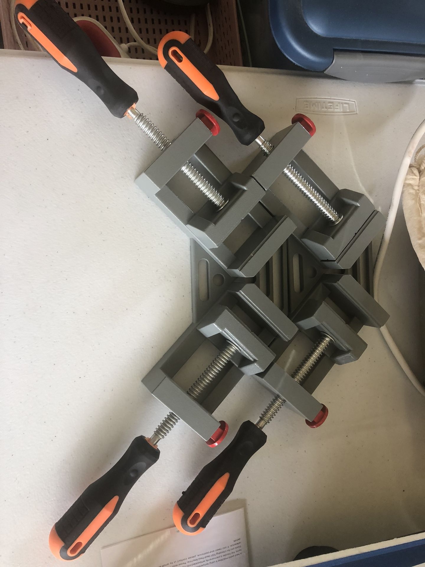 Word working clamps