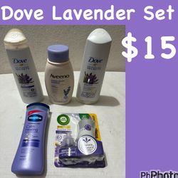 Dove Lavender Set 