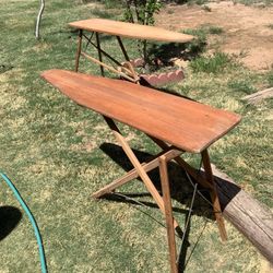 Vintage / Antique Ironing Boards. 