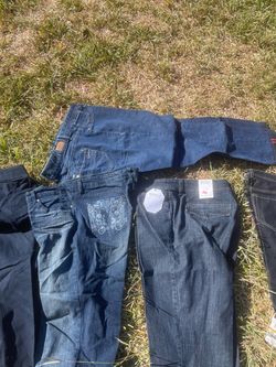 womens jeans size 16