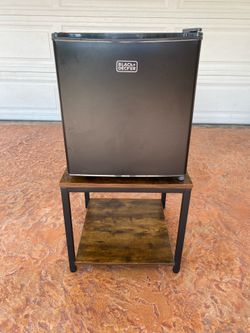 Compact Refrigerator with stand