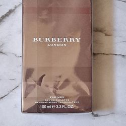 NEW & SEALED " BURBERRY LONDON MENS LARGE SPRAY 35$