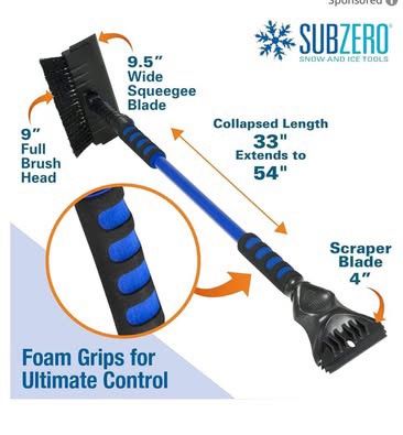 SubZero 14015 54" Avalanche Snowbroom