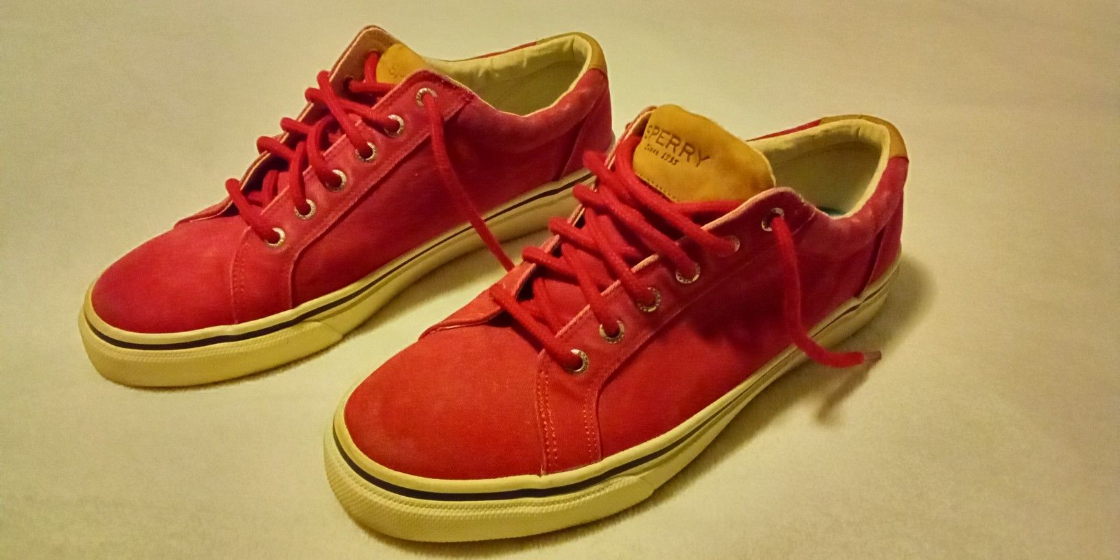 Sperry Top Sider Shoes. Men's 9.5, 10, Women's 11. Nautical, Yacht, Boating Sneakers Flats. Canvas Leather