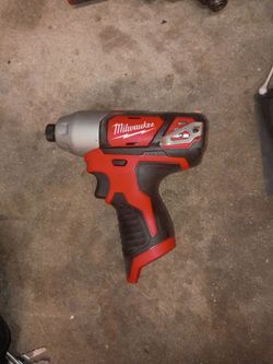 Milwaukee 2462-20 M12™ 1/4" Hex Impact Driver  12v NEW