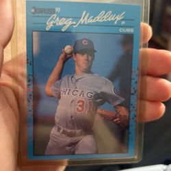1990 Don’t use Greg Maddux Card