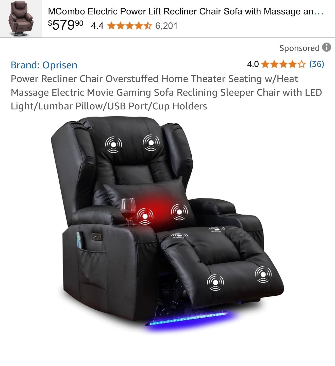 Brand New In Box Recliner