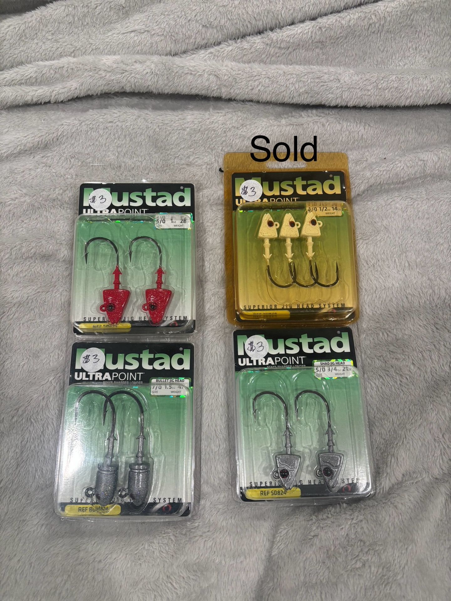 Mustad Ultra point Jig Heads