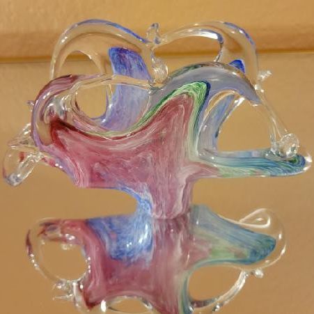 .*Vintage Murano Hand Blown Glass