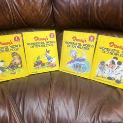 Disney’s Wonderful World of Knowledge - Books 1,2,6,7