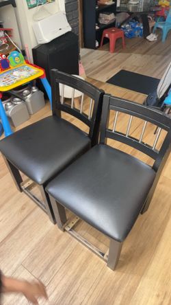 Linon Torino Counter Stool - Black (Set of 2)