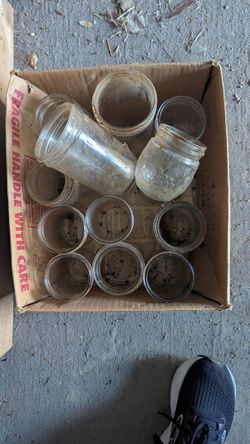 Lot Of Mason Jars