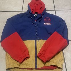 Marvel Spider-Man Hang in There Color Block Jacket BoxLunch Exclusive