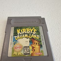 Kirby’s Dreamland (gameboy)