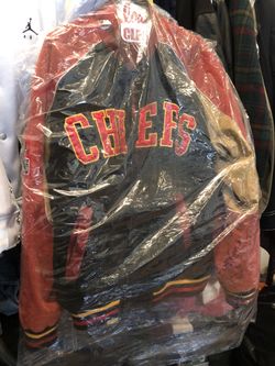 Authentic NFL Kansas City Chiefs Suede Men’s Jacket