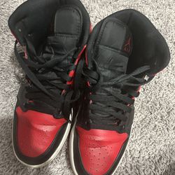Red And Black Jordan Side 8