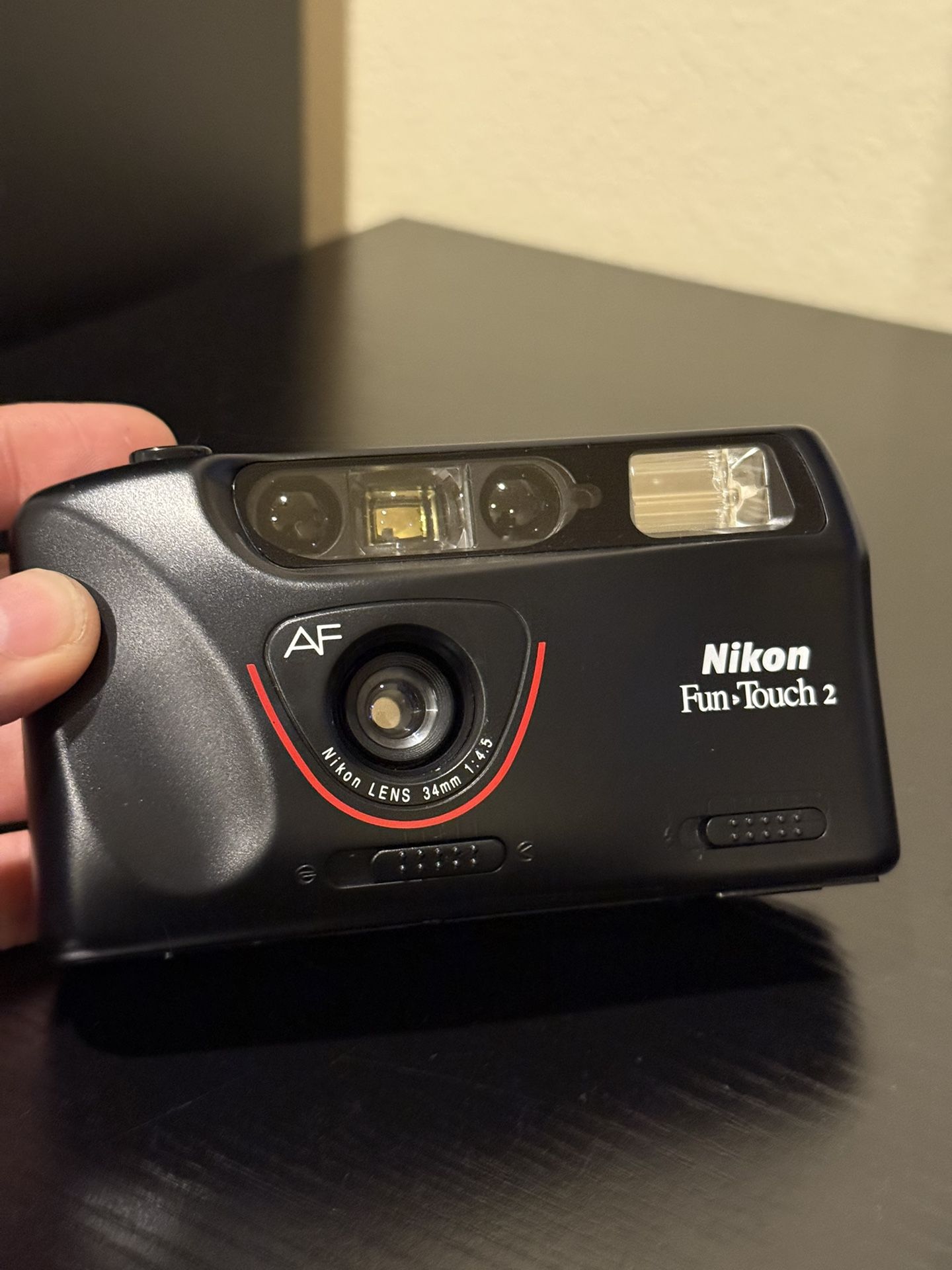 Nikon Fun Touch 2 35mm Point And Shoot Film Camera