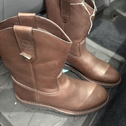 filson leather roper boots never used size 11