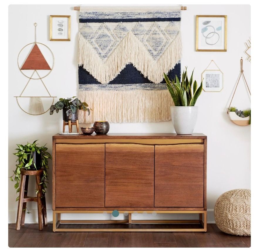 Sloan Acacia Wood Sideboard - World Market