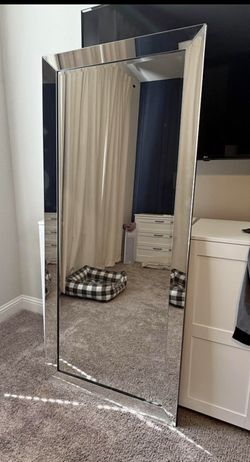 FLOOR MIRROR - All Glass - 👌🏻👋🏻👌🏻