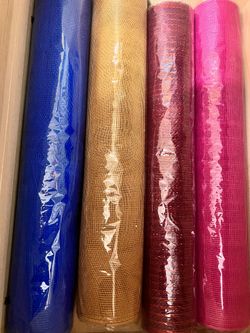 Negotiable. Prices Listed For Many Colors Craft Deco Mesh, Wire Wreath, Balls Please Read Description take all for an even better price with some extr