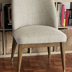 Dining Desk Chair Tan WALNUT