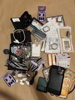 Bunch of cell phone accessory