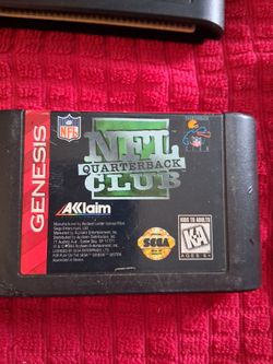 SEGA GENESIS NFL Quarterback Club game