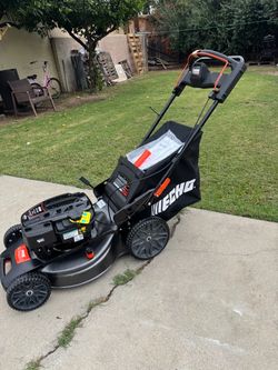 21 in. 190 cc Briggs and Stratton Gas 3-in-1 Dual Blade RWD Self-Propelled Lawn Mower with Single Lever Deck Adjustment